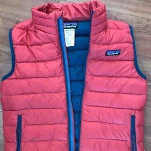 Patagonia kids down sweater vest